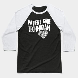 Patient Care Technician PCT Baseball T-Shirt